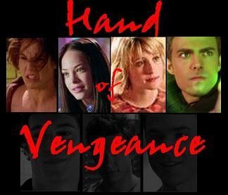 Lana, Byron, and the 'Hand of Vengeance' (supergroup idea for Lana; 12 collages)